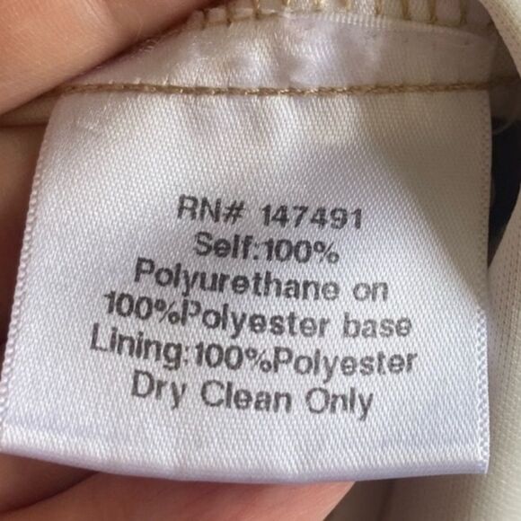 Katie May Vixen Faux Leather Dress in Camel Snake - Picture 6 of 6